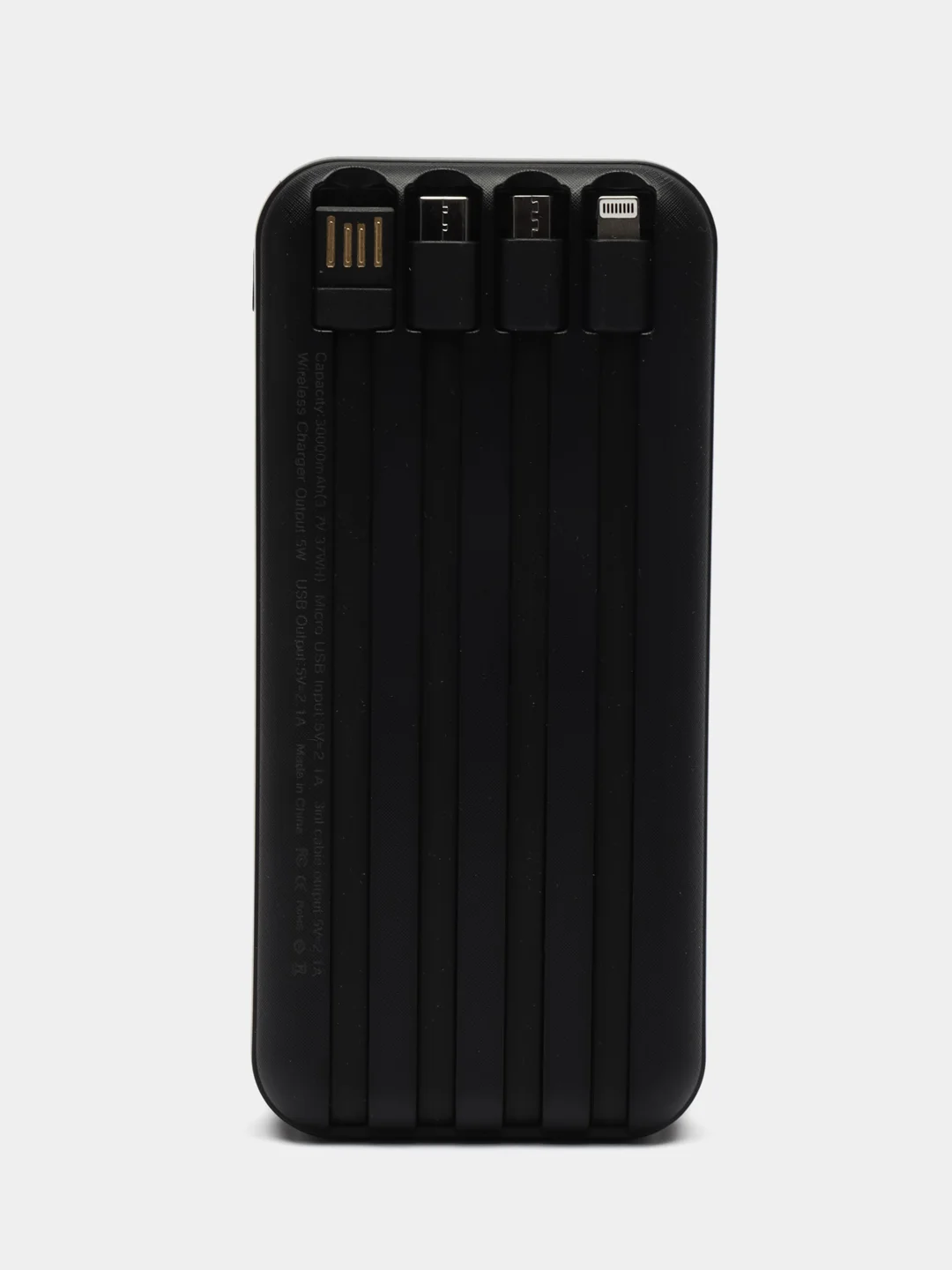 Зеленый повербанк 30000 mah