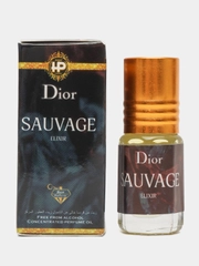 Масляные духи по мотивам Dior Sauvage (Диор Саваж), роликовый флакон, 3 мл, без спирта