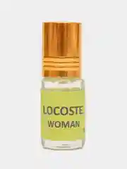 Масляные духи по мотивам LOCOSTЕ WOMAN (Лакостe вумэн), роликовый флакон, 3 мл, без спирта