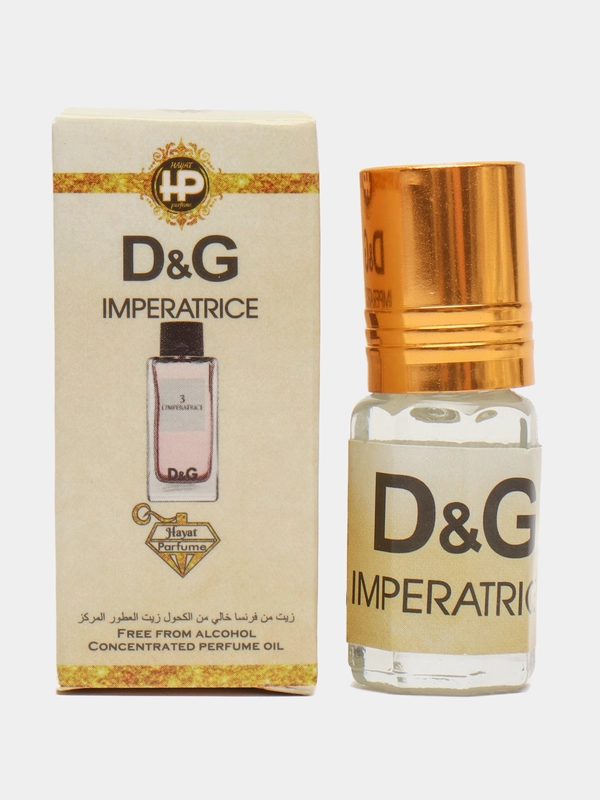 Масляные духи по мотивам D&G IMPERATRICE (Дольче Габбана Императрица), роликовый флакон