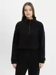 Черный женский спортивный костюм, на двухстороннем флисе