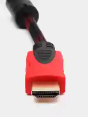 Кабель hdmi - hdmi с ферритовым фильтром full hd, для подключения к телевизору, монитору