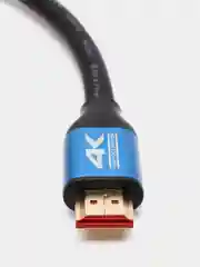 Черный кабель HDMI - HDMI в изоляции 4K, 3 м для подключения к телевизору, монитору, проектору