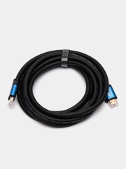 Кабель HDMI - HDMI в изоляции 4K, 3 м для подключения к телевизору, монитору, проектору