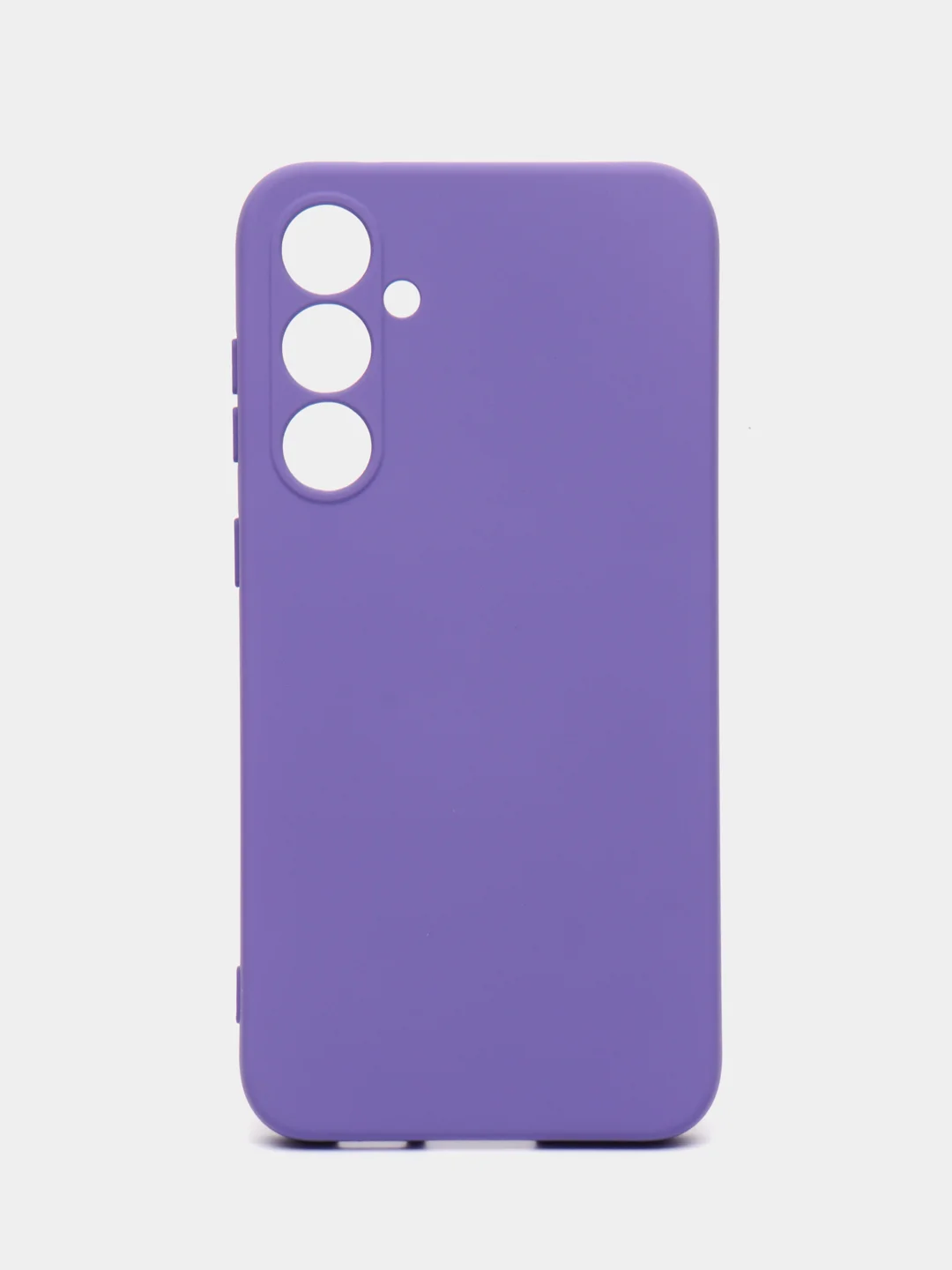Аметистовый чехол Silicone Cover для Samsung Galaxy S23 FE (Самсунг Галакси С23 ФЕ), силиконовый