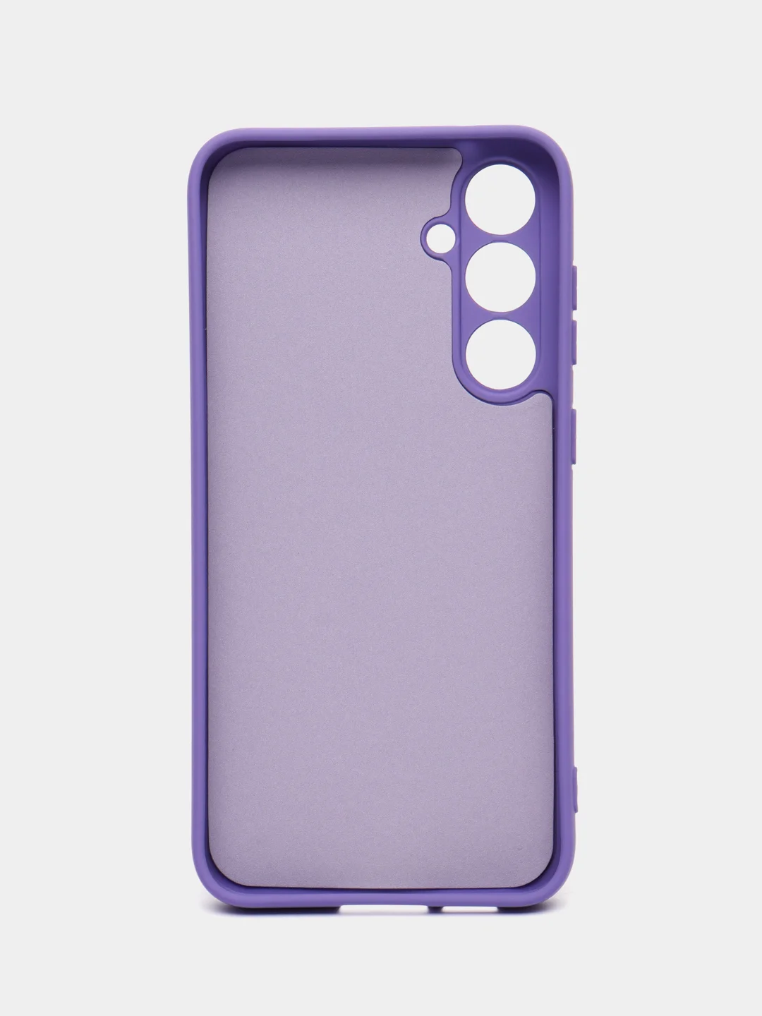 Аметистовый чехол Silicone Cover для Samsung Galaxy S23 FE (Самсунг Галакси С23 ФЕ), силиконовый