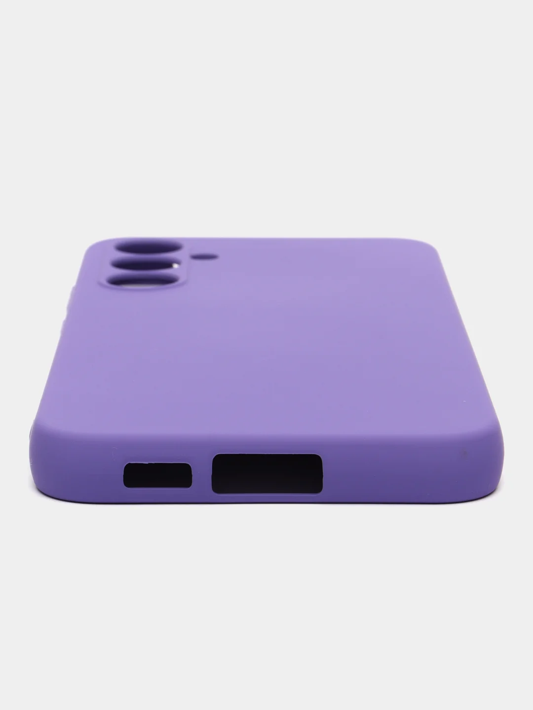 Аметистовый чехол Silicone Cover для Samsung Galaxy S23 FE (Самсунг Галакси С23 ФЕ), силиконовый