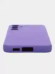 Аметистовый чехол Silicone Cover для Samsung Galaxy S23 FE (Самсунг Галакси С23 ФЕ), силиконовый