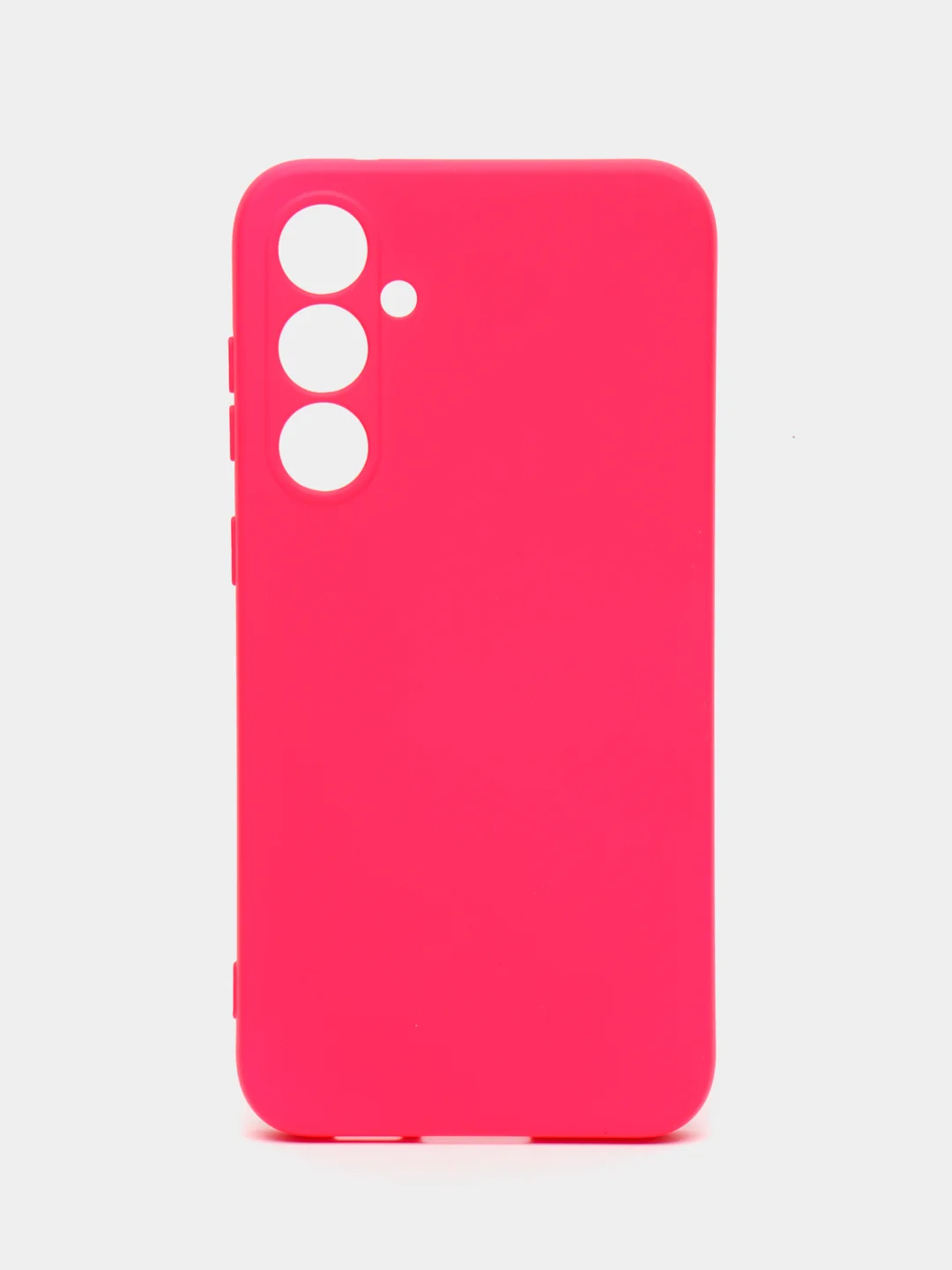 Фуксия чехол Silicone Cover для Samsung Galaxy S23 FE (Самсунг Галакси С23 ФЕ), силиконовый