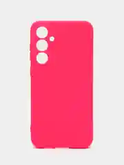Фуксия чехол Silicone Cover для Samsung Galaxy S23 FE (Самсунг Галакси С23 ФЕ), силиконовый