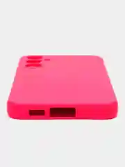 Фуксия чехол Silicone Cover для Samsung Galaxy S23 FE (Самсунг Галакси С23 ФЕ), силиконовый