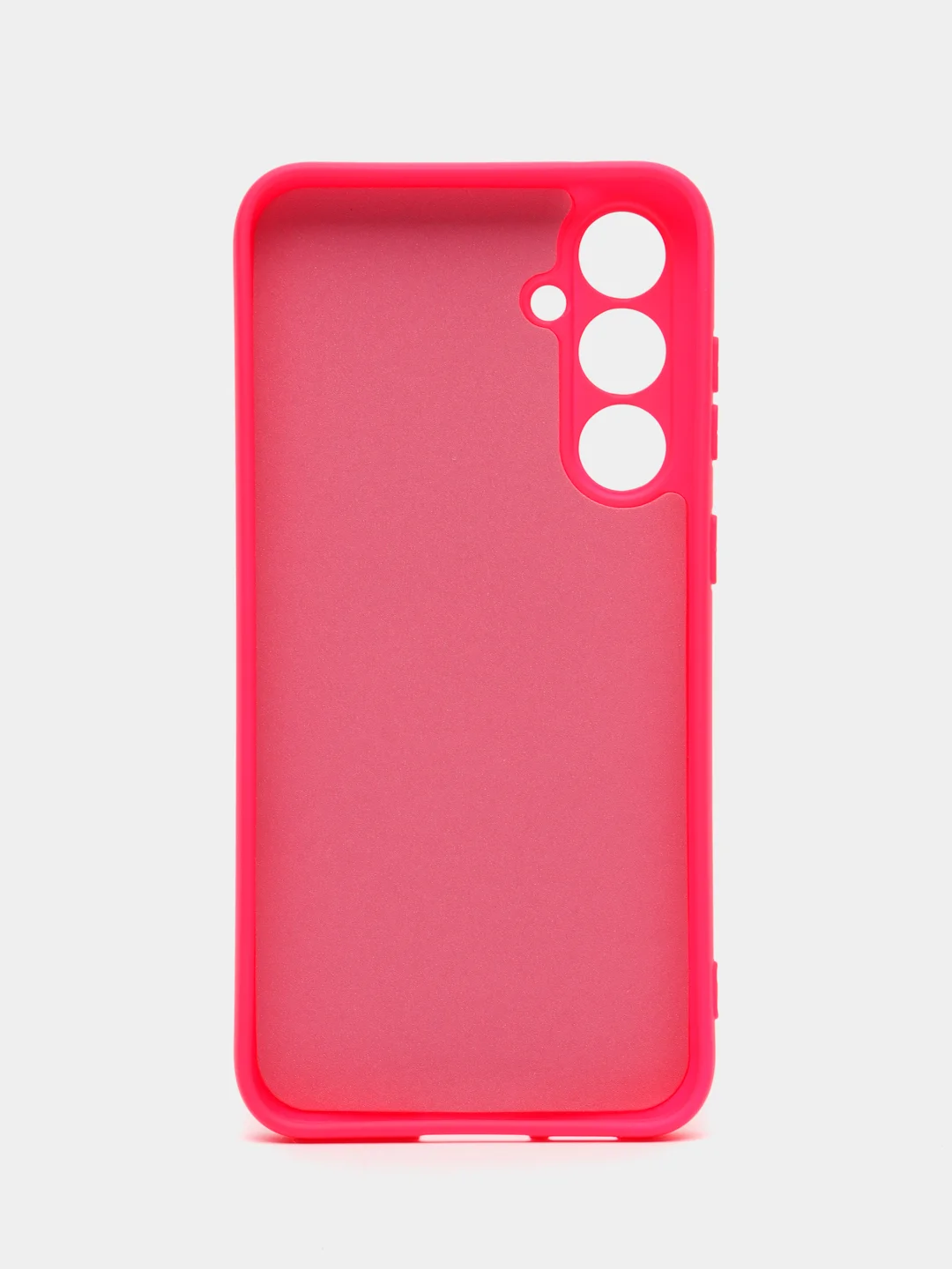 Фуксия чехол Silicone Cover для Samsung Galaxy S23 FE (Самсунг Галакси С23 ФЕ), силиконовый