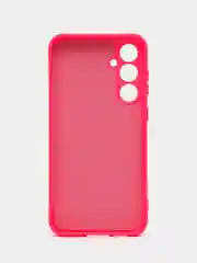 Фуксия чехол Silicone Cover для Samsung Galaxy S23 FE (Самсунг Галакси С23 ФЕ), силиконовый