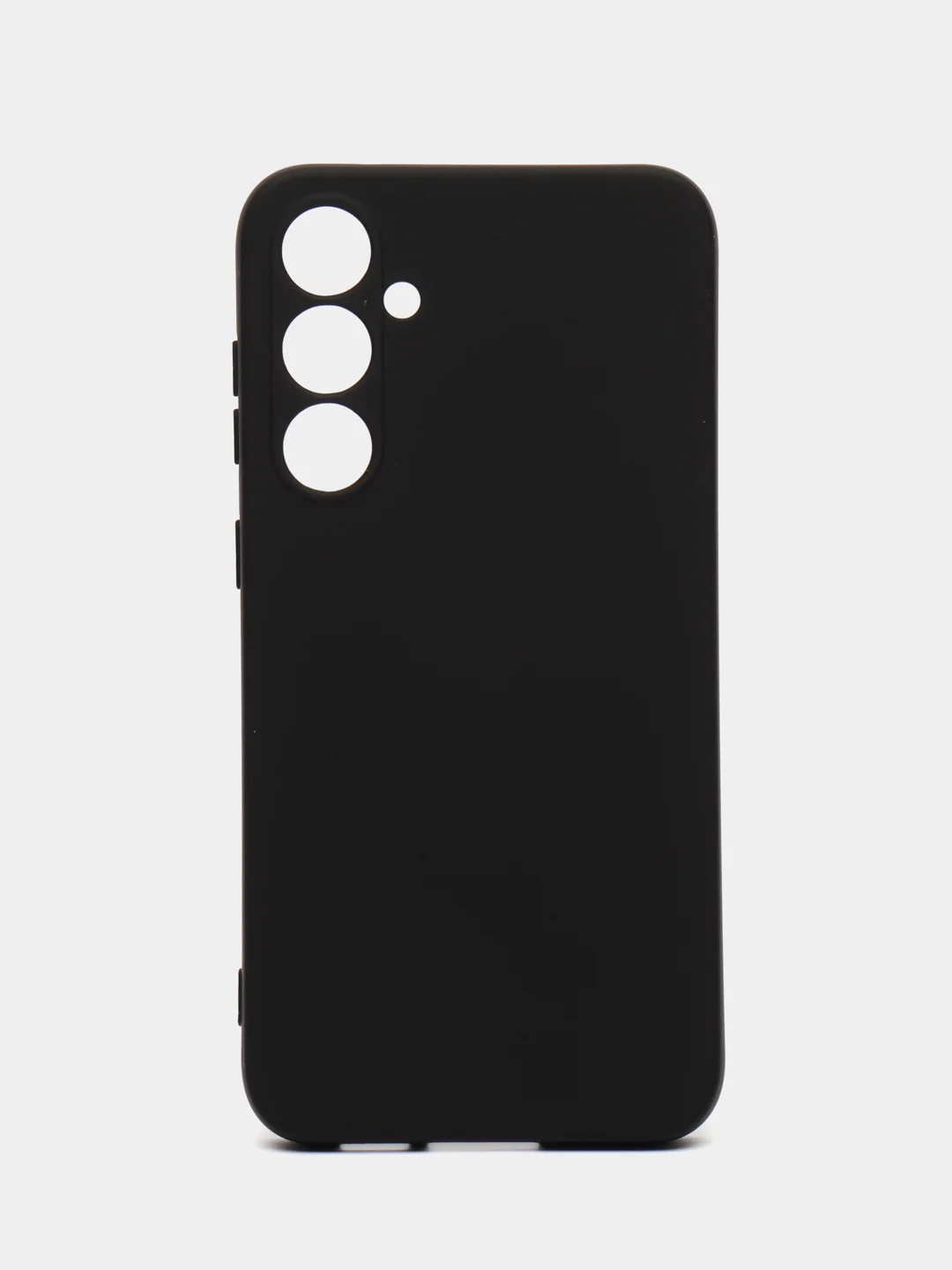 Черный чехол Silicone Cover для Samsung Galaxy S23 FE (Самсунг Галакси С23 ФЕ), силиконовый
