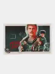 Зелёный хаки наклейки на банковскую и другие пластиковые карты с персонажами из к/ф "Слово пацана"