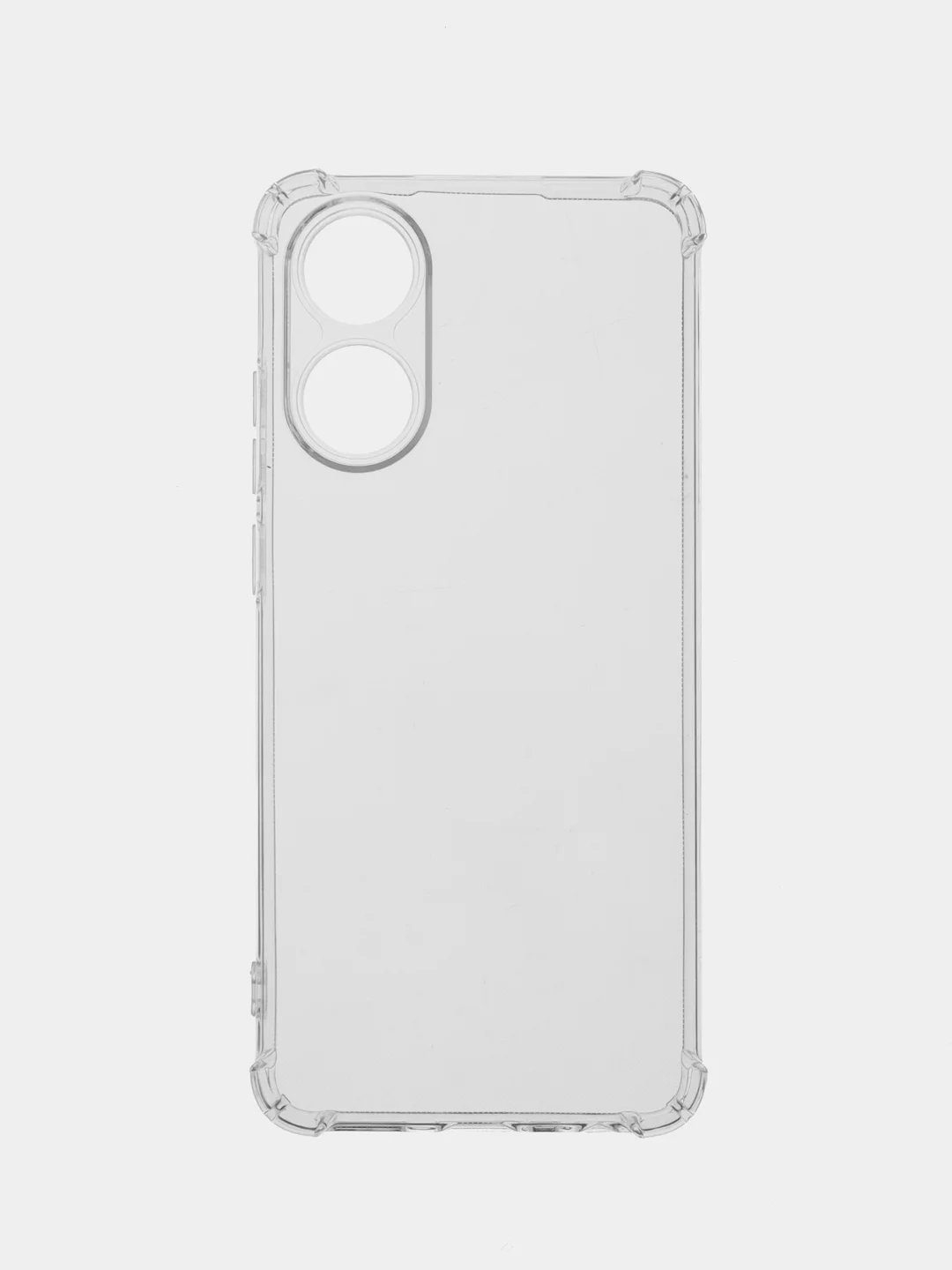 Прозрачный чехол Oppo (Оппо) A78, прозрачный, силиконовый, противоударный