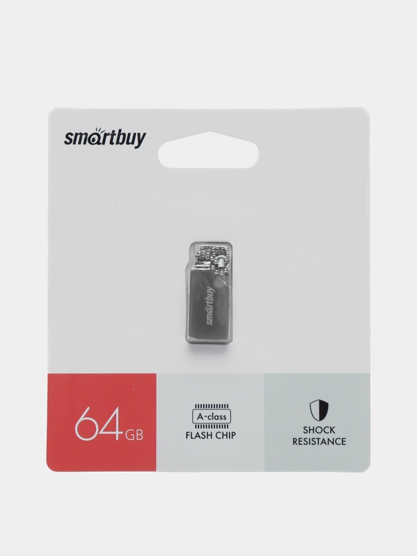Флешка SmartBuy MU30 8/16/32/64GB USB 2.0, флеш карта, карта памяти, металлический корпус