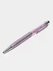 Желтый подарочная ручка-стилус для смартфонов, корпус металлический, линия письма 0,5 мм