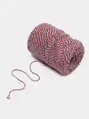 Нитка хлопчатобумажная, 50 текс х 15 триколор, по 120 м