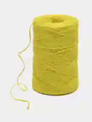 Шпагат джутовый, 2-ниточный, 0,5 кг, жёлтый