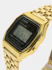Золотой электронные наручные часы