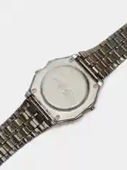 Серебряный электронные наручные часы