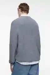 Серый джемпер befree мужской