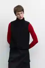 Черный жилет befree женский