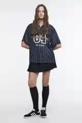 Синий блузка befree женская