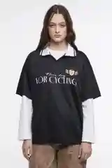 Черный блузка befree женская