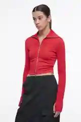 Красный блузка befree женская