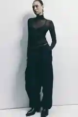 Черный блузка befree женская