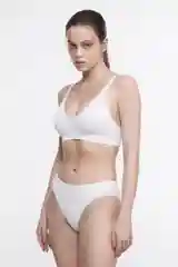 Белый бюстгальтер befree женский