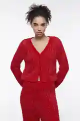 Красный жакет befree женский