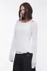 Белый блузка befree женская