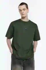 Хаки футболка befree мужская