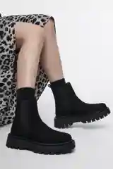 Черный ботинки befree женские