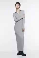 Серый платье befree женское