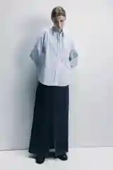 Голубой блузка befree женская