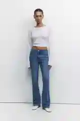 Индиго брюки befree джинсовые женские