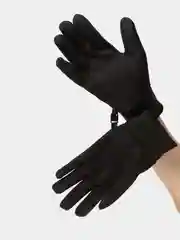 Лимонный мужские перчатки, на флисе
