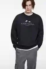 Черный джемпер befree мужской