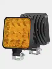 Желтый вспышки ФСО, лампа автомобильная, 48W 12V, светодиодные, 4 цвета 16 диодов