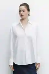Белый блузка befree женская