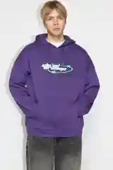 Фиолетовый худи befree мужское