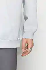 Серый худи befree мужское