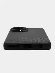 Угольный чехол Tecno Camon 19/19 Pro, силиконовый, под карбон
