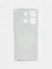 Оливковый чехол для Infinix Smart 7 Plus (Инфиникс Смарт 7 Плюс), прозрачный, с рисунком, защита камеры