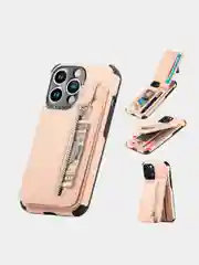 Зеленый чехол на Apple IPhone (Айфон) XR, 11, 12, 13, 14 Pro Max, кожаный, с карманом для карт