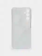 Кораллово-розовый чехол на Samsung Galaxy A14 4G (Галакси A14 4G), прозрачный, с рисунком, защита камеры